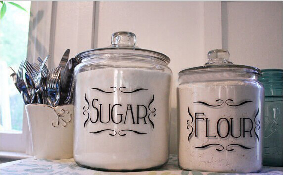 Kitchen Labels , Set of 4 kitc - Spice Jar Labels 评论和价格