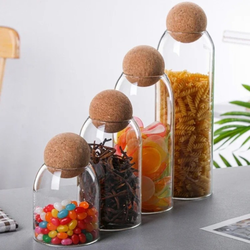 Glass Storage Jars with Ball C - Spice Jar Labels 评论和价格