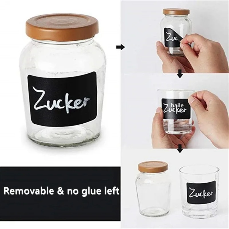 40-120pcs Waterproof Chalkboar - Spice Jar Labels 评论和价格