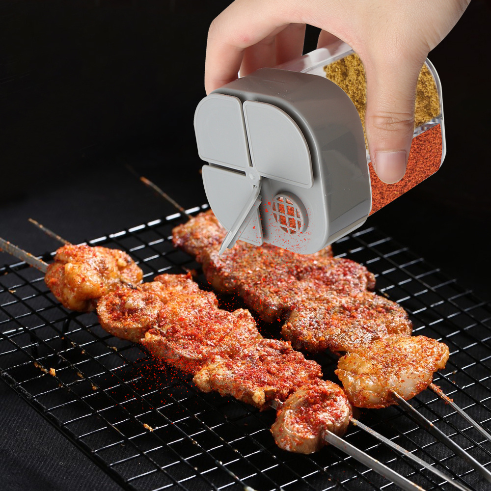 4in1 Camping Seasoning Shaker  - Spice Jar Labels 评论和价格