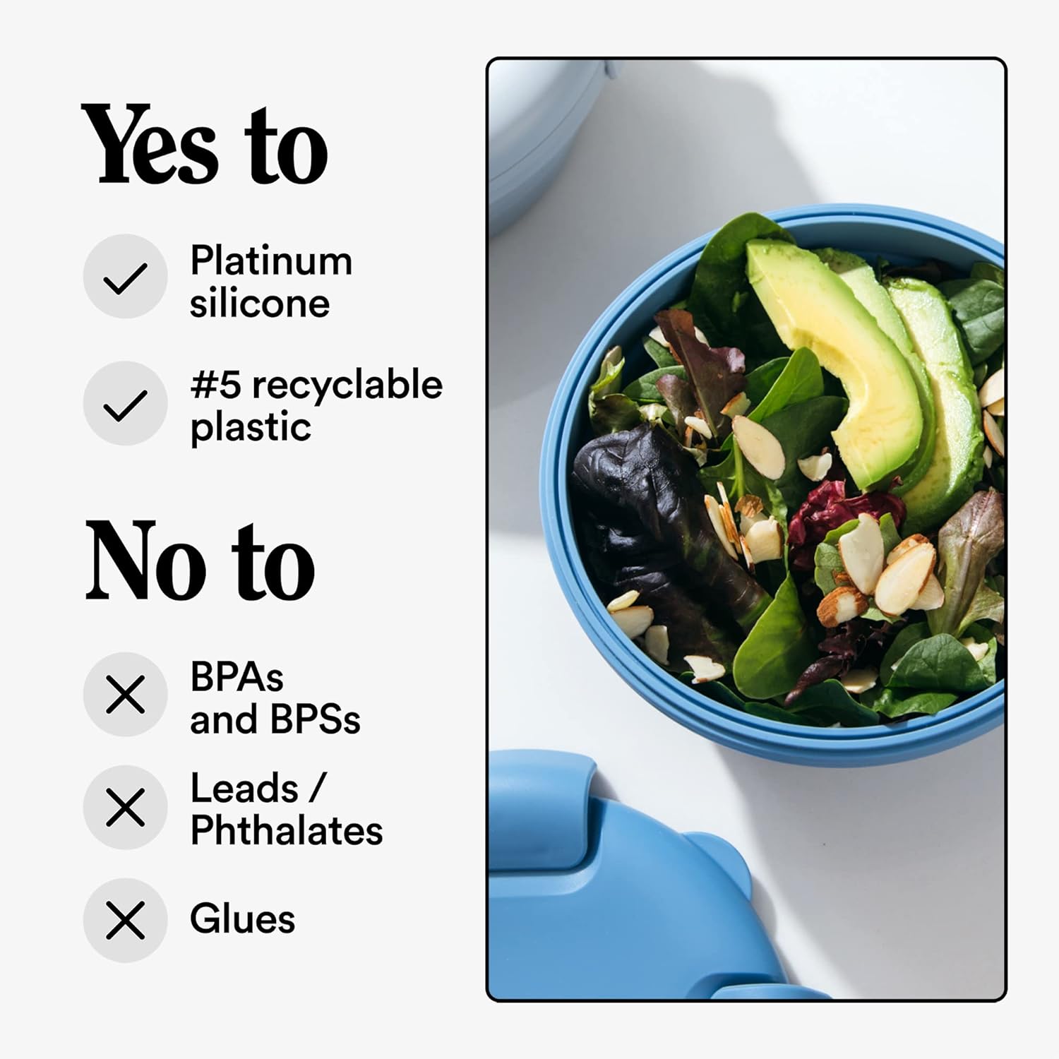 Bayzon Collapsible Bowl 36oz R - Meal Prep Cold Lunches 评论和价格