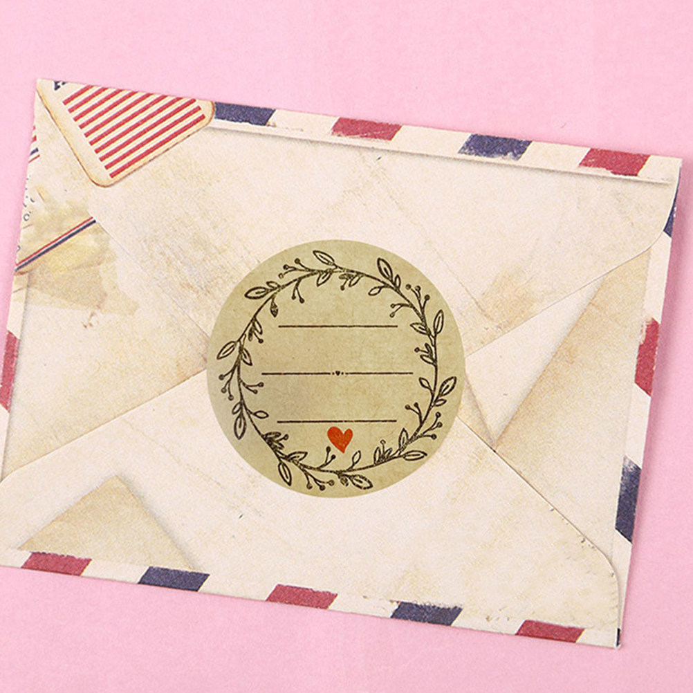 3 Rolls Kraft Paper Round Labe - Spice Jar Labels 评论和价格